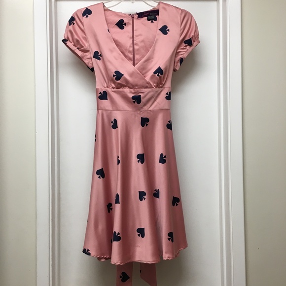 Jack by BB Dakota Dresses & Skirts - Jack by BB Dakota Pink Spades Print Dress